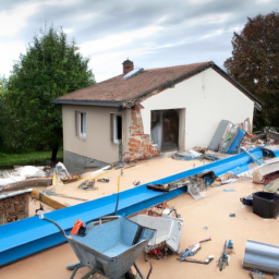 Extension de maison avec véranda-salle à manger Courcouronnes